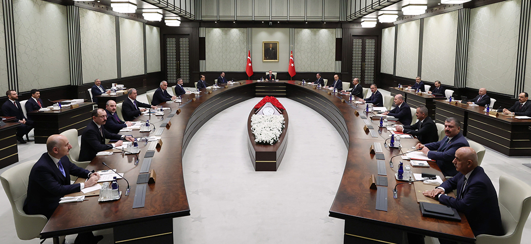 Cumhurbaşkanlığı Kabinesi, Cumhurbaşkanı Erdoğan başkanlığında toplandı